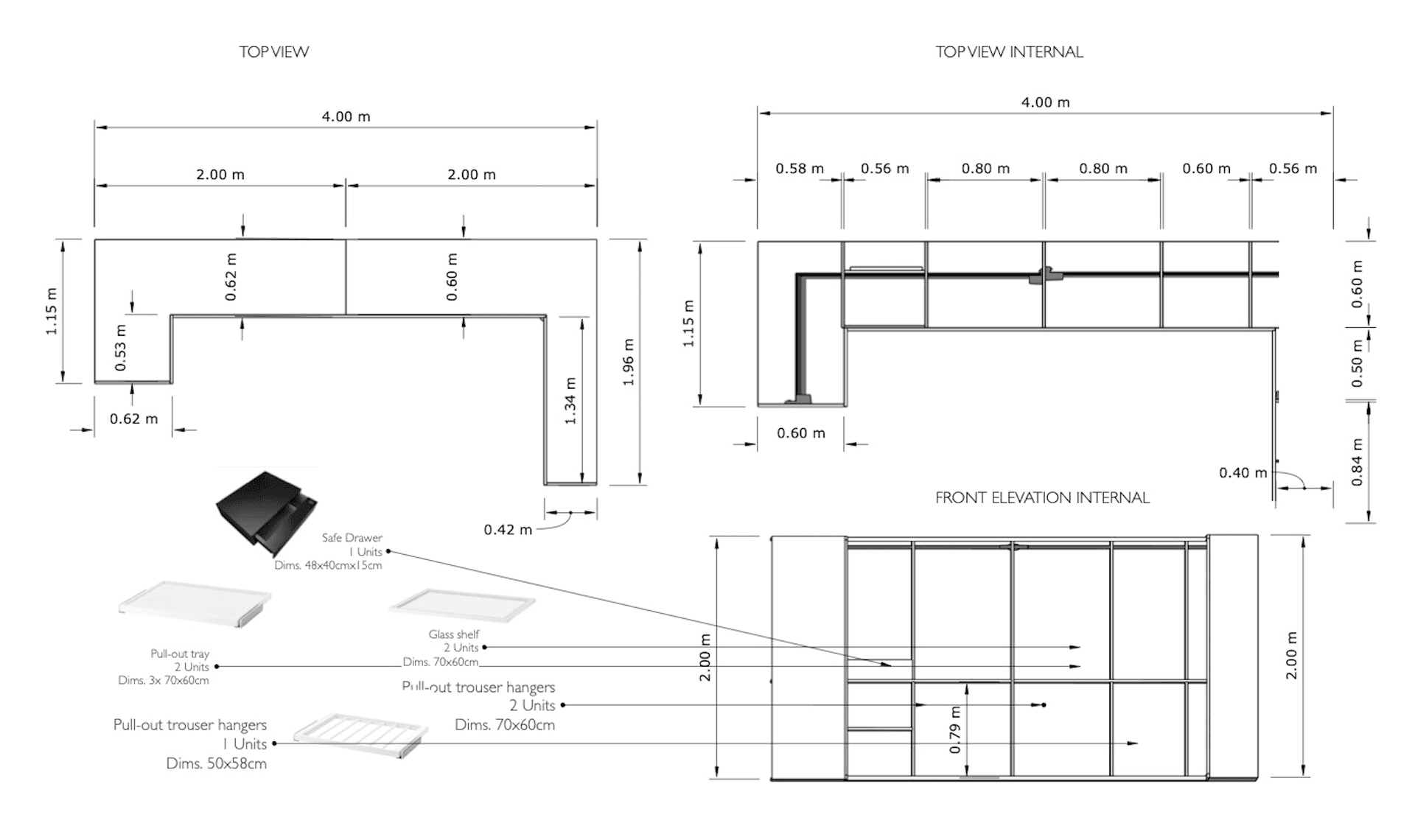 Wardrobe layout and elevation plan for a turnkey relocation interior design project in Dubai”  Let me know if you'd like a variation that emphasizes functionality, smart storage, or precision design!